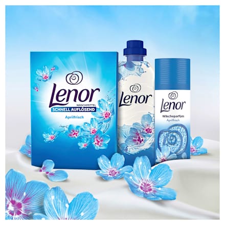 Vollwaschmittel Pulver Aprilfrisch Lenor