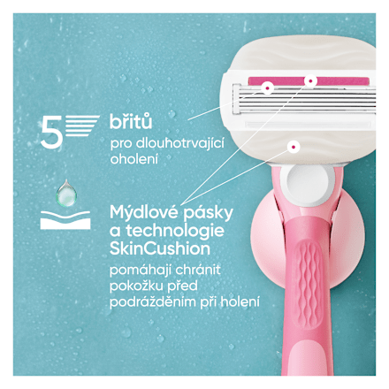 ComfortGlide náhradní holicí hlavice Sugarberry Scent Gillette Venus
