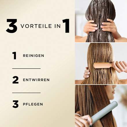 Shampoo 3in1 Glatt & Seidig PANTENE PRO-V
