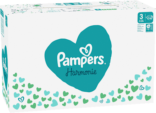 Plienky veľkosť 3 (6 - 10 kg) Monthly Box Pampers Harmonie