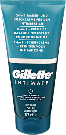 Borotválkozás előtti krém Gillette INTIMATE