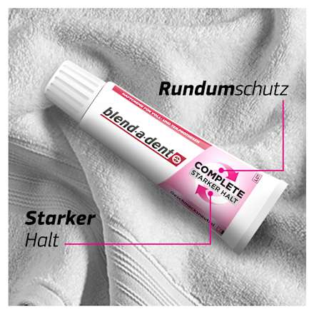 Haftcreme Complete geschmacksneutral blend-a-dent