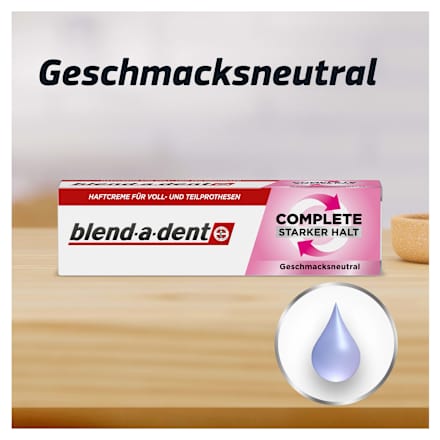 Haftcreme Complete geschmacksneutral blend-a-dent