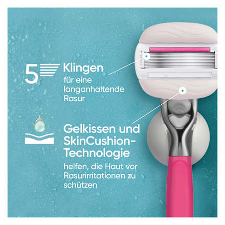 Rasierer, Pro Comfortglide Tropical, Starterset Gillette Venus