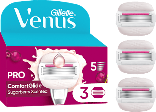 ComfortGlide náhradní holicí hlavice Sugarberry Scent Gillette Venus