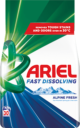 Prací prášok Alpine Fresh Ariel
