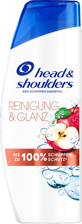 Shampoo Anti-Schuppen Reinigung & Glanz mit Apfelessig head&shoulders