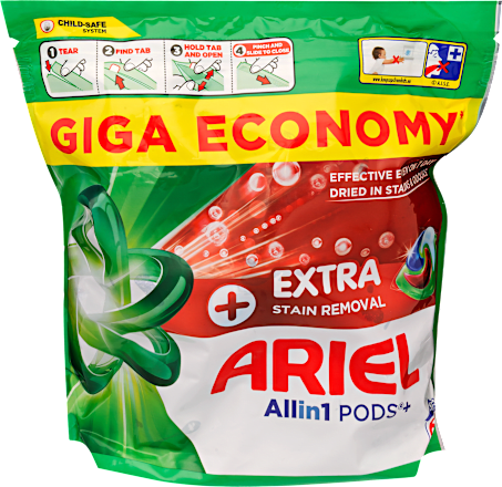 Allin1 PODS®+ kapsule za pranje rublja – Extra Clean ARIEL