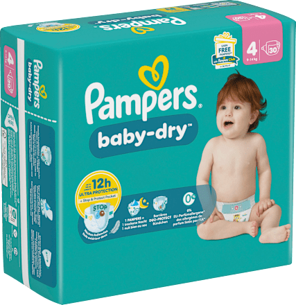 Windeln Baby Dry Gr. 4 Maxi (9-14 kg) Pampers baby-dry