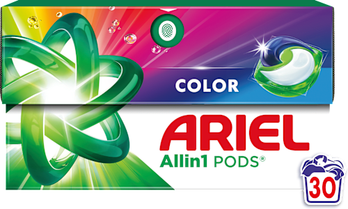 Капсули за цветно пране All in 1, 30 пранета ARIEL