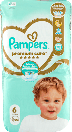 premium care pelene, veličina 6 (13-18 kg) Pampers premium care