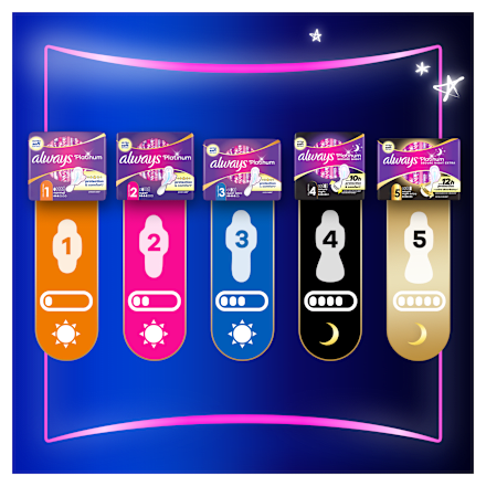 vložky s křidélky Platinum Super, velikost 2 always