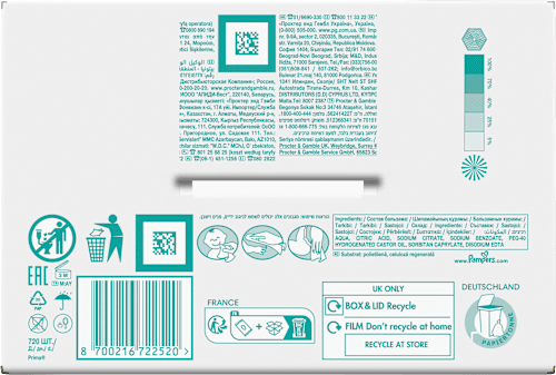 Feuchttücher Harmonie Aqua Paw Patrol (15x48 St) Pampers Harmonie