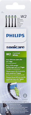 Aufsteckbürsten sonicare W2 Optimal White schwarz Philips Sonicare