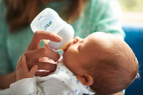 Babyflasche Natural, weiß, von Geburt an, 125ml PHILIPS AVENT