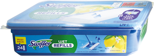 Wet Refills ricariche panni lavapavimenti al limone Swiffer