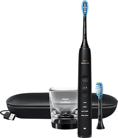 Elektrische Zahnbürste Diamond Clean 9000 schwarz Philips Sonicare