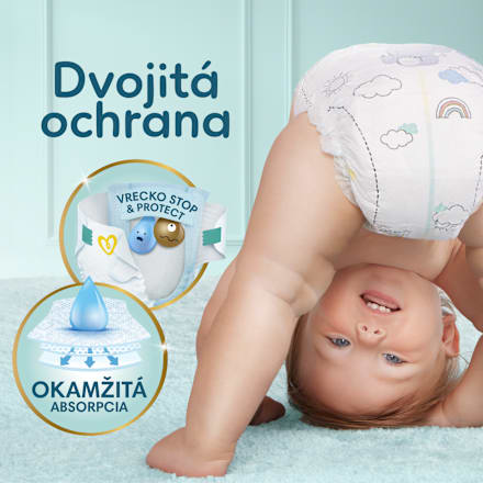 Plienky veľkosť 6 (13 - 18 kg) - mesačné balenie Pampers Premium Care