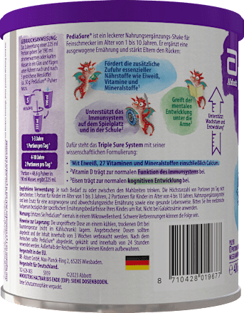 Shake Kinder Drachen Power Vanille PediaSure