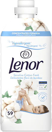 Sensitive omekšivač za veš Cotton Fresh, 59 pranja Lenor