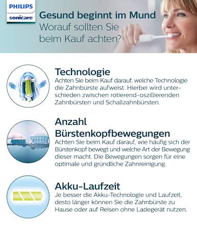 Schallzahnbürste Protective Clean 5100 Blau HX6851/53 Philips