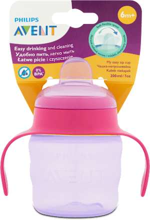 Varázsitató füllel, kislányoknak, 6 hónapos kortól PHILIPS AVENT