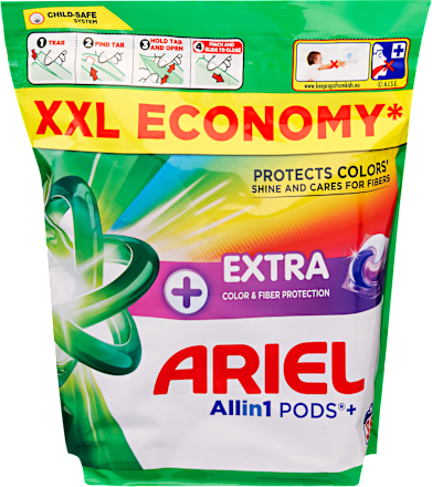 Mosókapszula Allin1 Color & Fibre Protection XXLEconomy Ariel