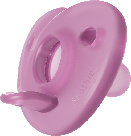 Schnuller Soothie Silikon, rosa/pink, 0-6 Monate PHILIPS AVENT