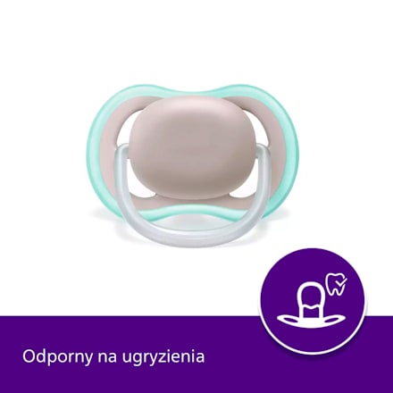 Smoczek Ultra Air 18m+, neutral  PHILIPS AVENT