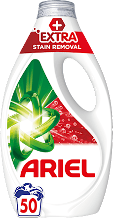 Гел за пране Extra Stain Removal, 50 пранета ARIEL