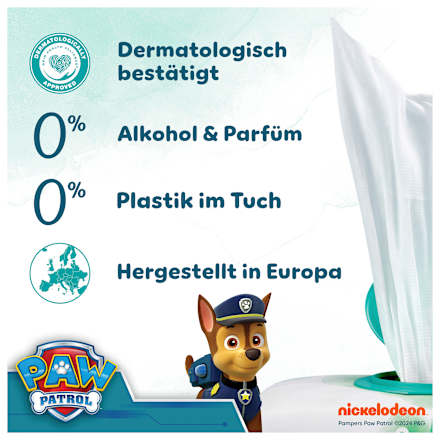 Feuchttücher Harmonie Aqua Paw Patrol (15x48 St) Pampers Harmonie