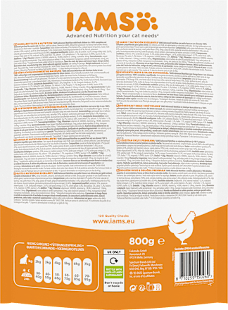 Trockenfutter Katze Huhn, Senior IAMS