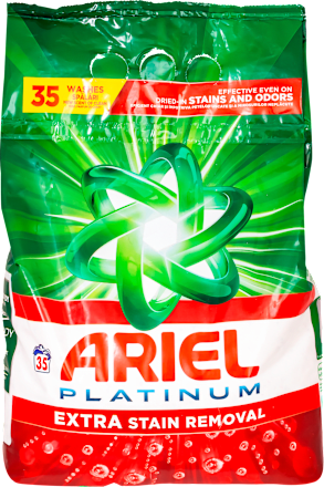 PLATINUM EXTRA STAIN REMOVAL detergent za pranje veša, 35 pranja ARIEL