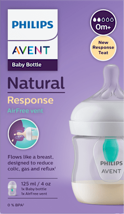 Natural Response bočica za bebe s AirFree ventilom, 125 ml PHILIPS AVENT