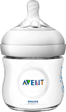 Babyflasche Natural, weiß, von Geburt an, 125ml PHILIPS AVENT