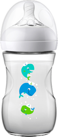 Babyflasche Natural, weiß, ab 1 Monat, 260 ml PHILIPS AVENT