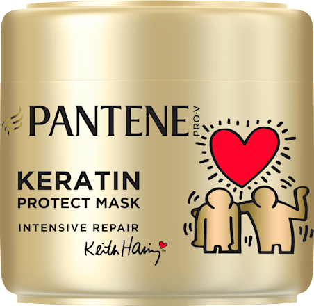 Maska za lase Keratin Protect Keith Haring  PANTENE PRO-V