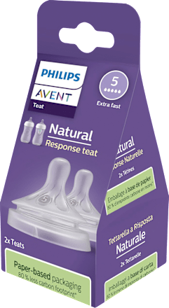 Trinksauger Natural Response Silikon, Durchflussrate 5 PHILIPS AVENT