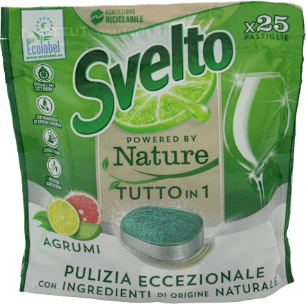 Tutto In 1 Powered By Nature tabs agli agrumi Svelto