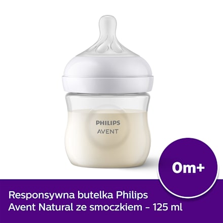 Responsywna Butelka Natural 125ml PHILIPS AVENT
