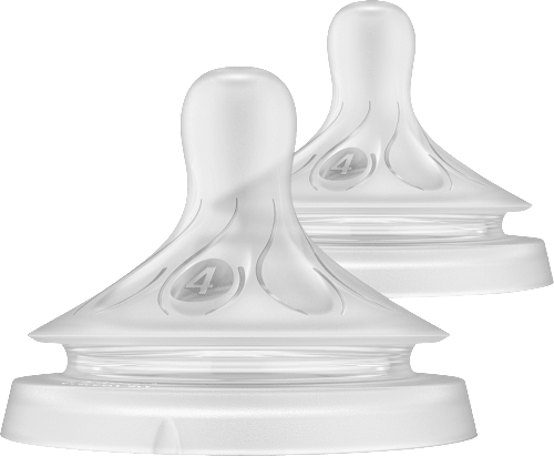 Trinksauger Natural Response Silikon, Durchflussrate 4 PHILIPS AVENT