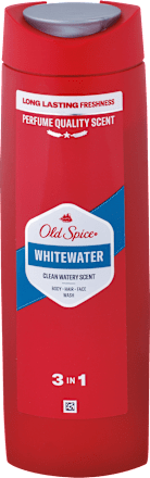 Gel za tuširanje in šampon Whitewater 3 v 1  Old Spice