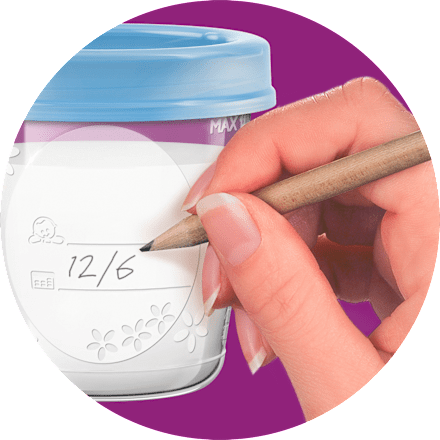 Aufbewahrung VIA für Muttermilch  PHILIPS AVENT