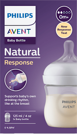Natural cumisüveg újszülött kortól, 125 ml PHILIPS AVENT