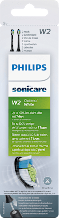 Накрайници за електрическа четка за зъби Optimal White W2 Philips Sonicare