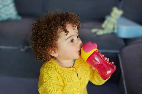 Trinkhalmbecher rosa, 300ml PHILIPS AVENT