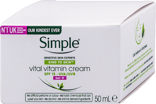 Kind to skin dnevna krema za lice – vital vitamin Simple