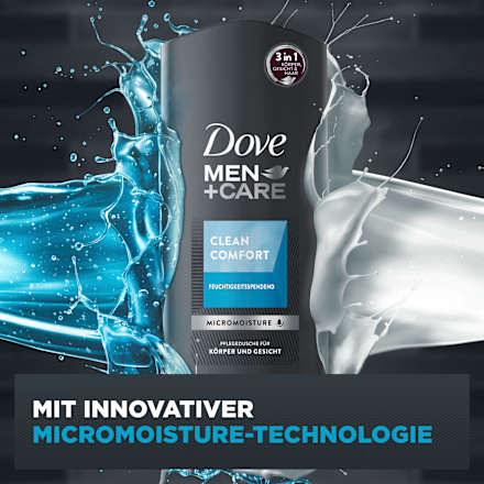 Duschgel Clean Comfort Dove MEN+CARE