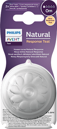 Cumeľ na fľašu Natural Response 1 - 0m+ PHILIPS AVENT