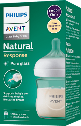 Natural üveg cumisüveg újszülött kortól 120 ml PHILIPS AVENT